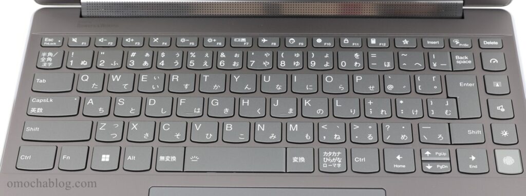 yoga970iのキーボード配列