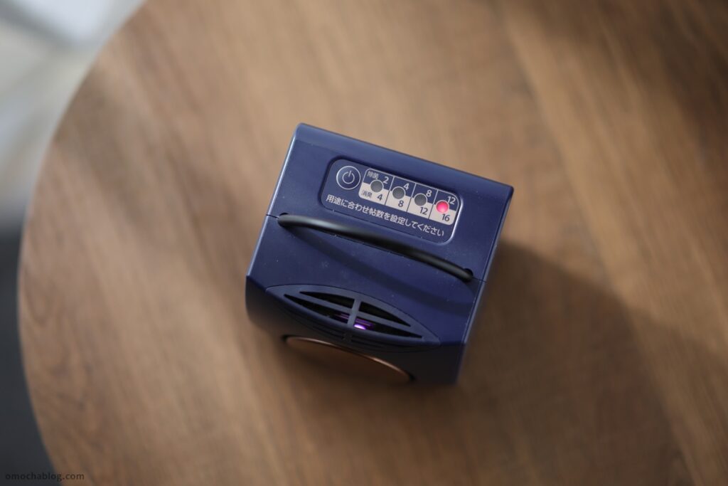 サラサSA8の電源をONにした状態